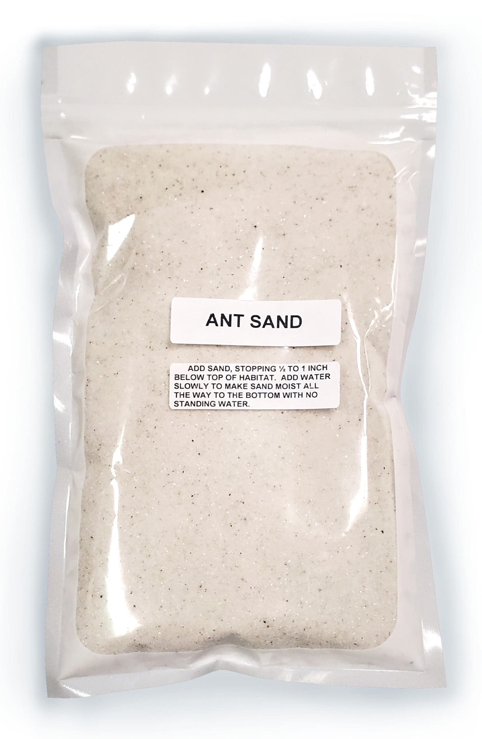 Ant farm sand refill in pack