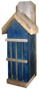 Blue Rustic Butterfly House